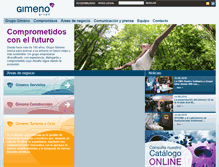 Tablet Screenshot of grupogimeno.com